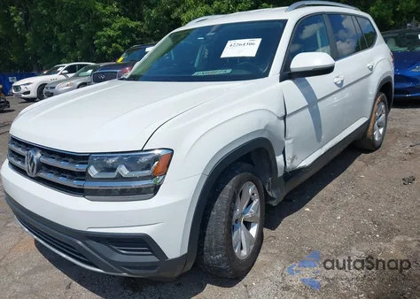 2018 Volkswagen Atlas 2.0T S из США, поврежденный, VIN 1V2AP2CA6JC532528